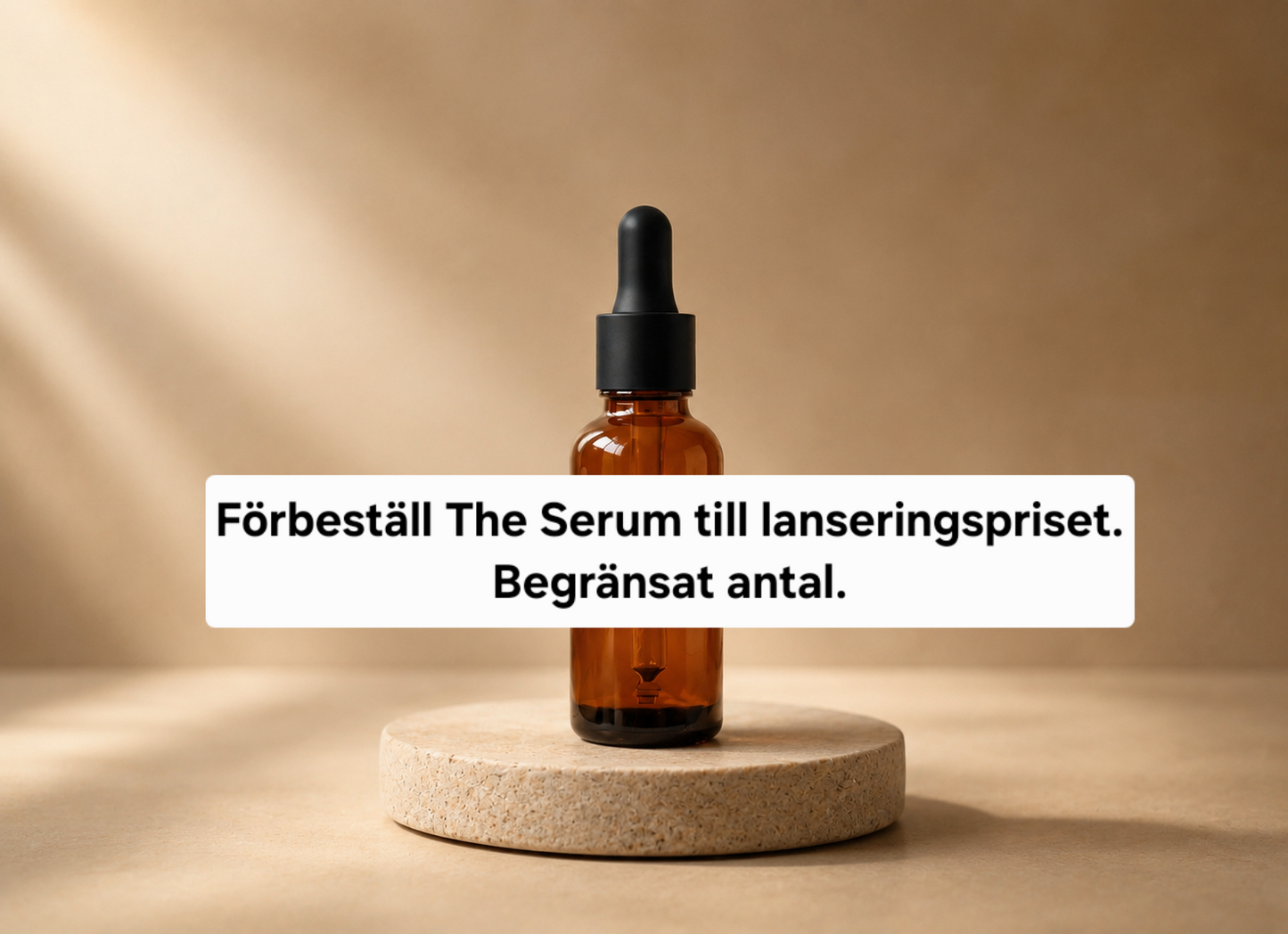 THE SERUM - Naturligt serum för känslig & mogen hud